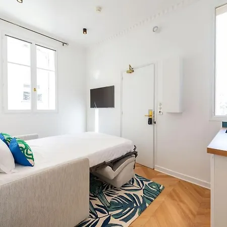 Le Kiberlain - Passy Tour Eiffel A Pied - 4 Personnes - Design Apartamento *